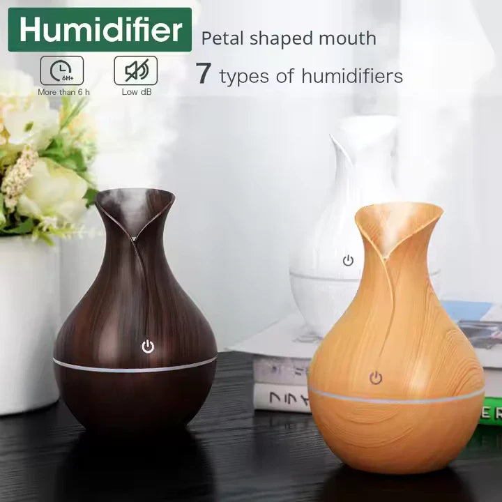 VASE - DARK WOOD Humidifier