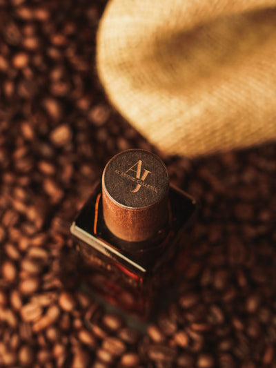 "Premium coffee-scented Espresso fragrance for men"