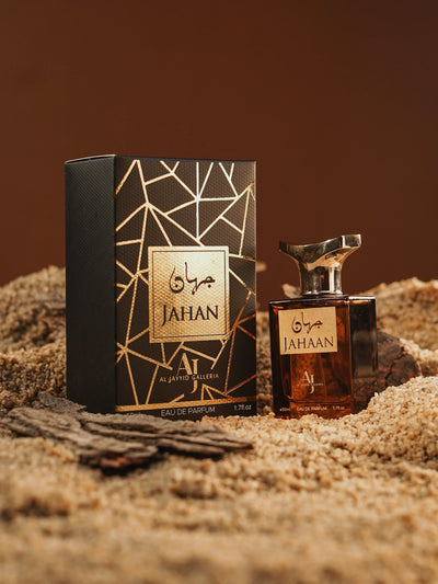 "Harmonious and sophisticated Jahaan fragrance by Al Jayyid Galleria"