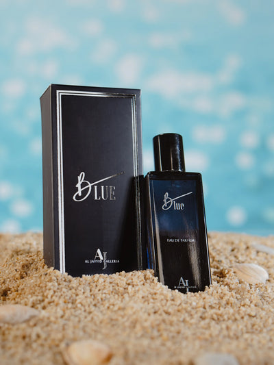 "Bold and sophisticated Blue perfume for men"